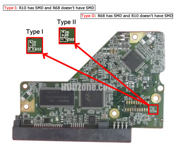 2060-771640-003 WD πλακέτα σκληρό δίσκο