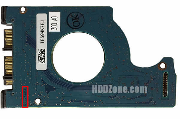G002548A Toshiba πλακέτα σκληρό δίσκο